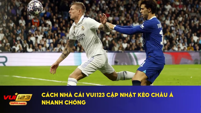 Kèo tại Vui123 thay đổi sát giờ bóng lăn để phản ánh thực tế