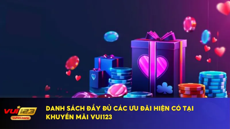 Vòng quay miễn phí là phần ưu đãi hấp dẫn trong khuyến mãi Vui123