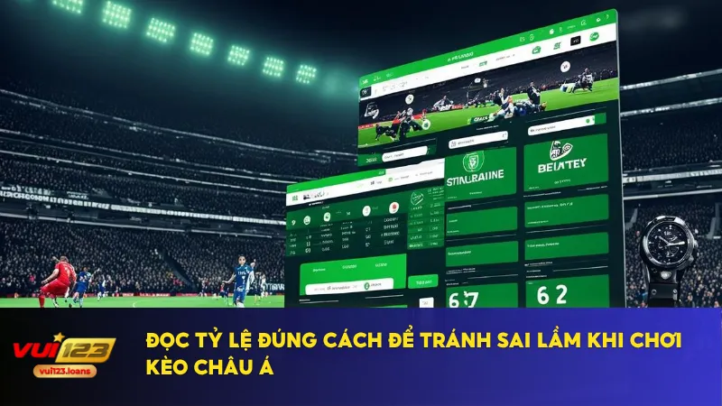 Luôn đọc kỹ tỷ lệ kèo châu Á trước khi đặt cược để tránh sai sót
